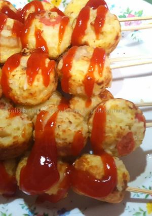 Foto resep Sate Bola-bola Nasi