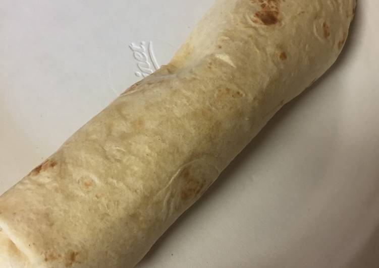 Burrito 🌯 para desayuno con tocineta