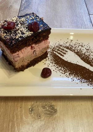 Villámgyors fekete erdő kocka recept fotója