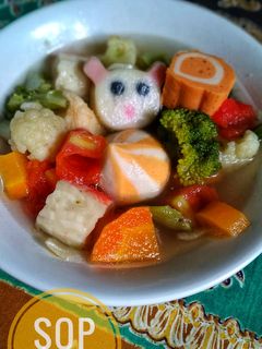 Foto resep Sop seafood