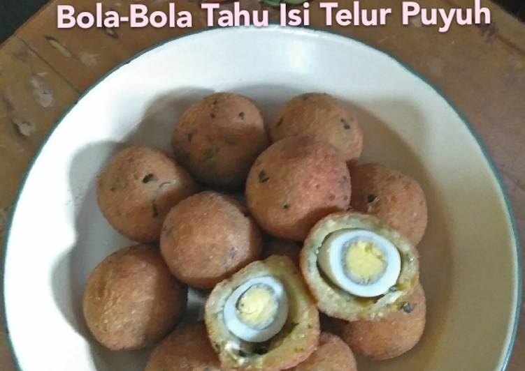 Resep Bola-Bola Tahu Telur Puyuh, Enak Banget