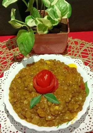 A picture of Horse Gram / Kulith Sabji.