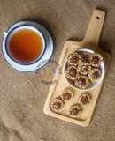 Hazelnut Button Cookies