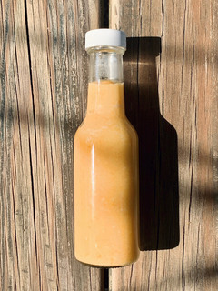 A picture of White Hot... Sauce.