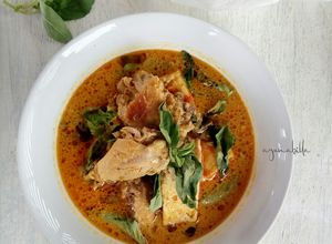 Foto resep Pecel Ayam Santan