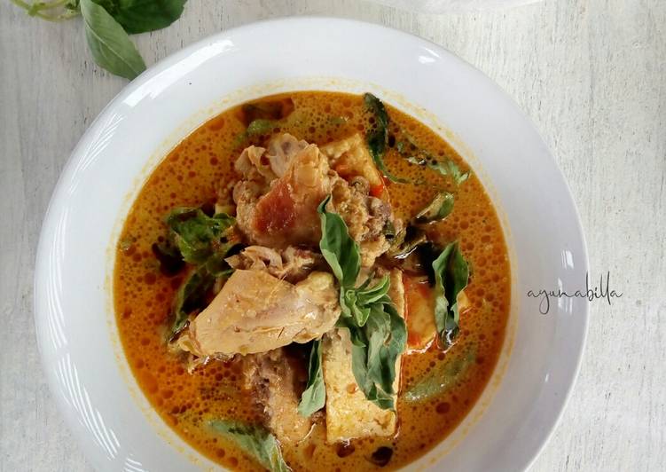 Pecel Ayam Santan