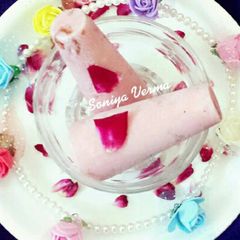 A picture of Rose Gulkand Kulfi.