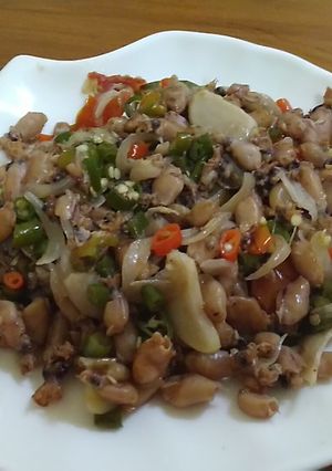 Foto resep Tumis Cumi asin baby