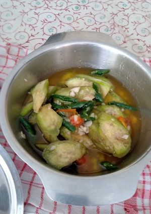 Foto resep Oseng terong cabe ijo
