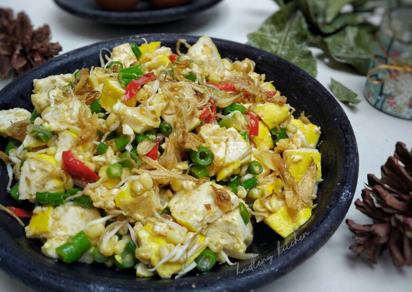 Tumisan Tahu Telur Tauge