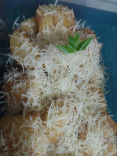 Foto resep Singkong Goreng Empuk topping Keju