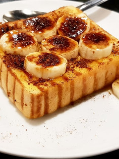 Foto resep Roti Bakar Pisang Caramel