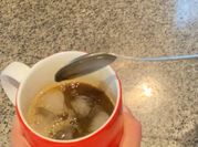 Gambar kopi americano nescafe