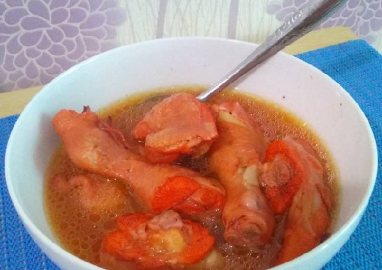 Resep Sup ayam merah ala Nita Chan Anti Gagal