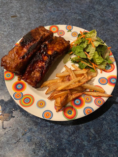 Una foto de Costilla de res BBQ (sin horno)