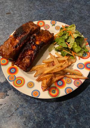 Una foto de Costilla de res BBQ (sin horno)