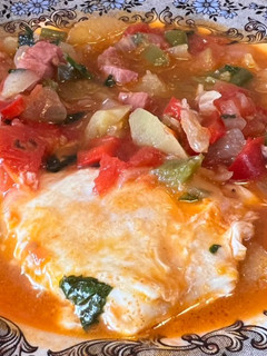 Una foto de Sopa de tomate