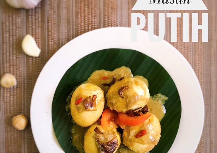 Resep Telur Masak Putih Anti Gagal