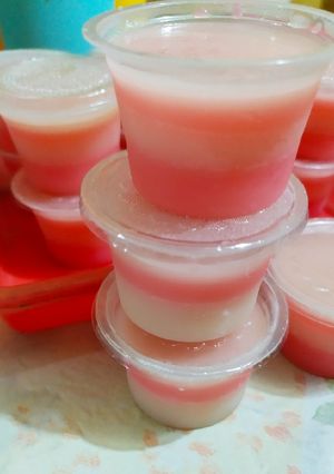 Foto resep Agar susu hemat Dan enak