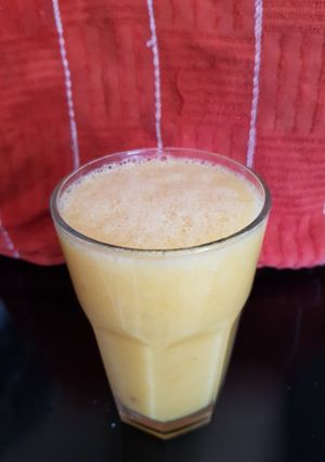 A picture of My Peach Juice ☺.