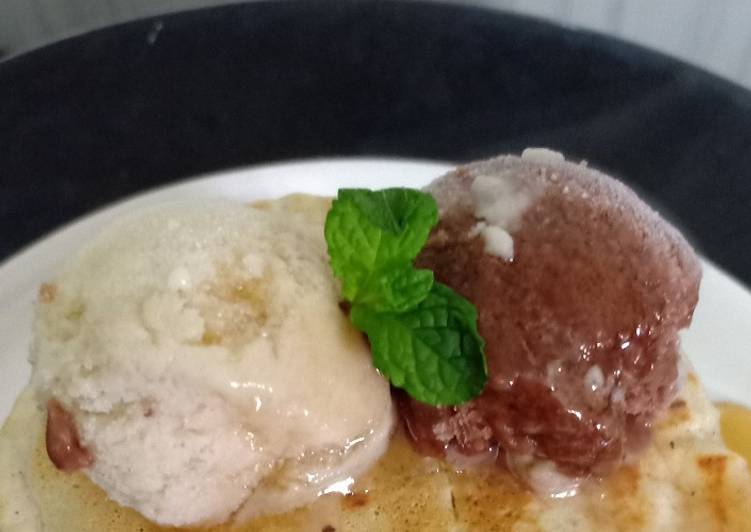 Cara Gampang Menyiapkan ES Krim vegan creamy sehat Anti Gagal