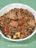 🥘🥄Guiso de lentejas a mi manera🍷