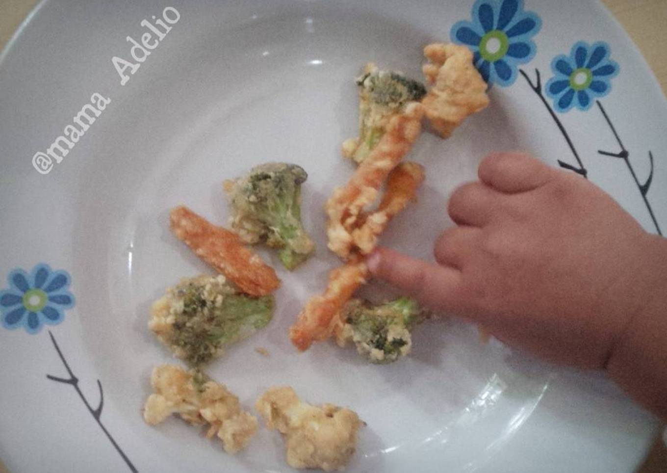Tempura sayur sehat kriuk MpAsi 1y+