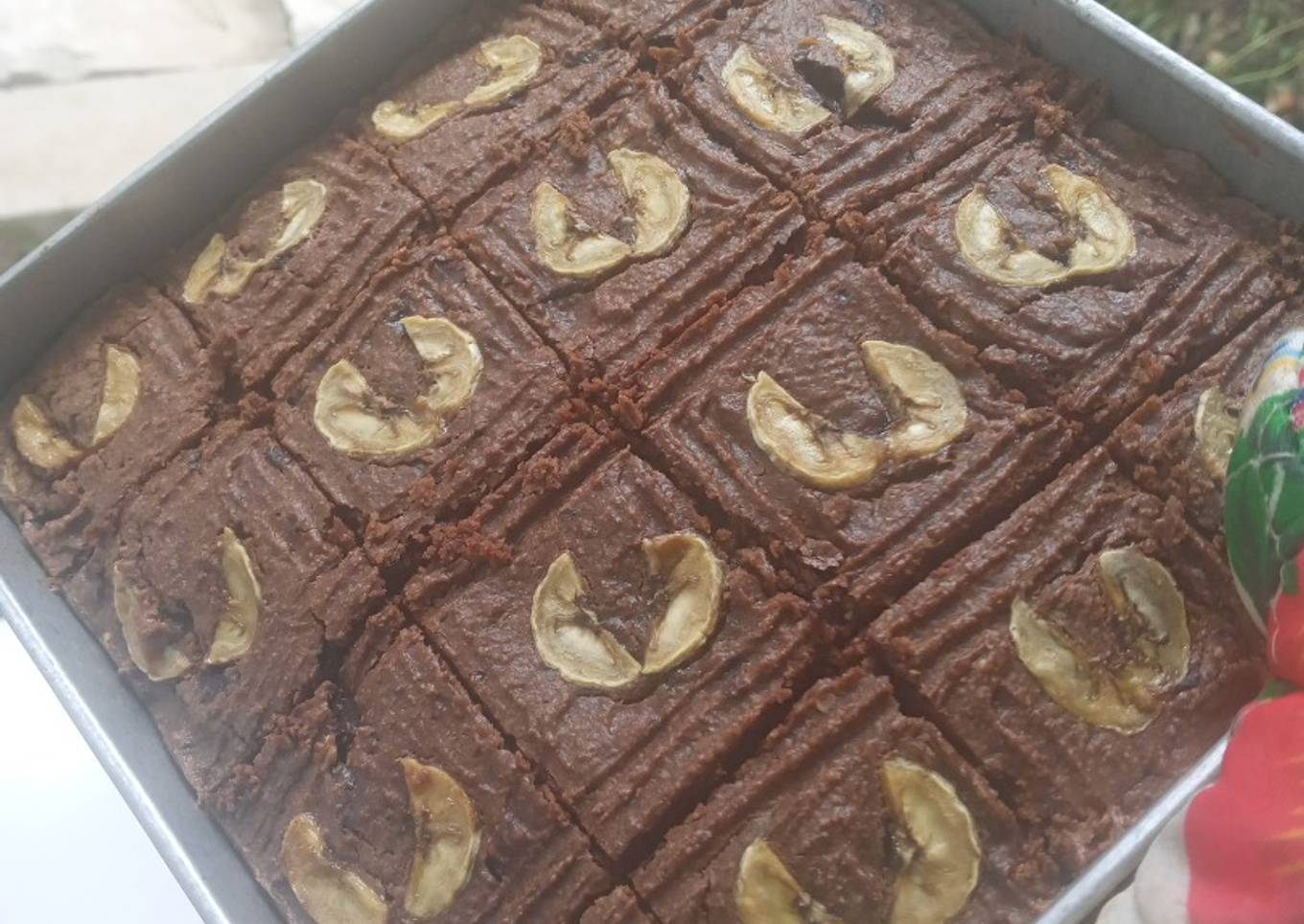 Choco Banana Oats Muffin