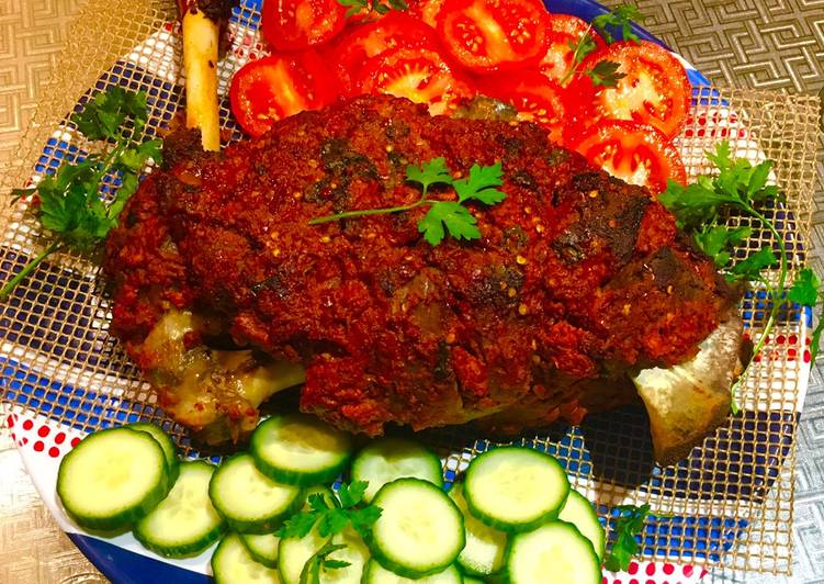 Recipe of Any-night-of-the-week Masala Roast leg of lamb: