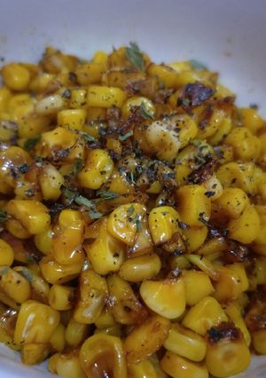 Foto resep Jagung Pipil Bakar Gurih Pedas #BikinRamadhanBerkesan #Day12