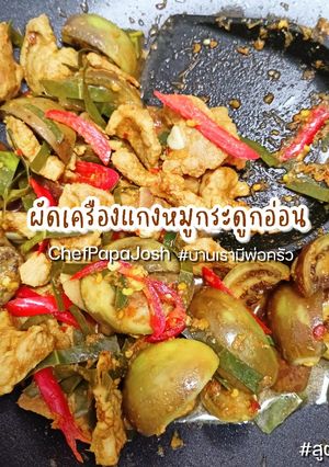 รูปของ เครื่องแกงหมูกระดูกอ่อน