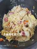 高麗菜香腸炊飯