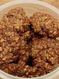 Oat Choco Almond Cookies