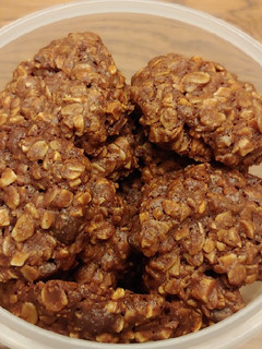 Foto resep Oat Choco Almond Cookies