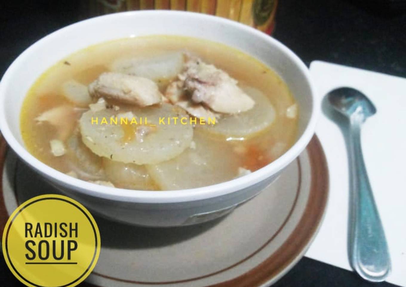 Chiken Radish soup (sup ayam lobak)