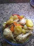 Pollo con vegetales