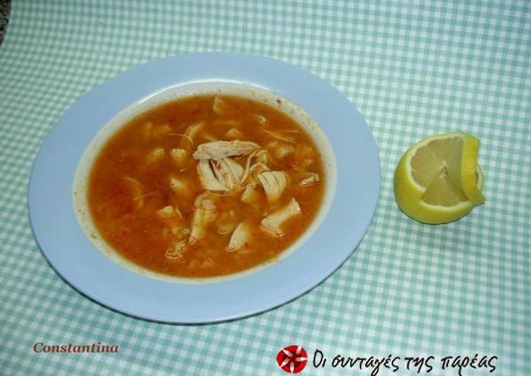 Recipe of Perfect Rodoula&#39;s chicken soup