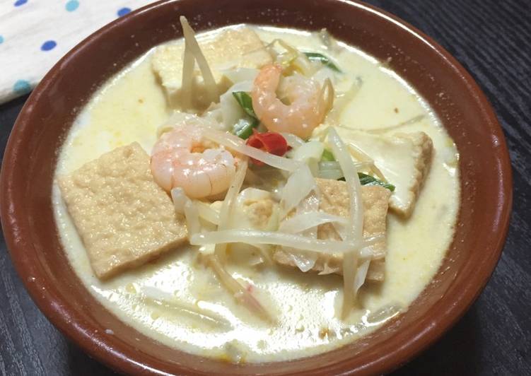 Sayur Tahu Toge Udang Kuah Susu