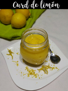 Una foto de Curd de limón