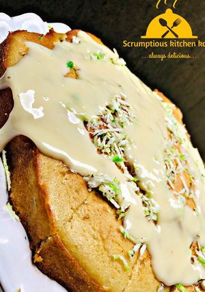 A picture of Basbousa(semovita cake).