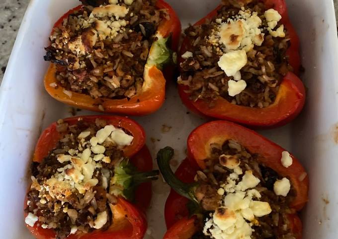 Step-by-Step Guide to Make Perfect Vegetarian Stuffed Peppers for Types of Food