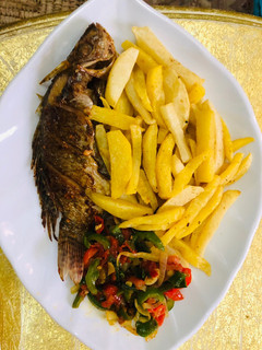 A picture of Grilled fish.