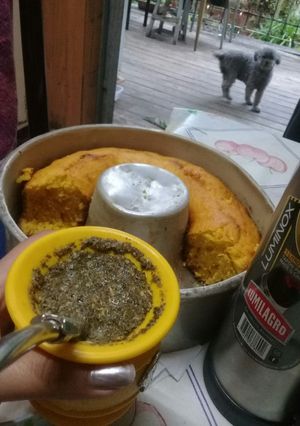 Foto principal de Bizcochuelo de mandarina con licuadora