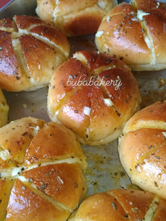 Foto resep Korean Garlic Cheese Bread