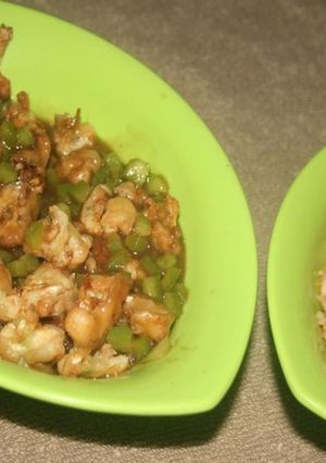 A picture of Cauliflower manchurian.
