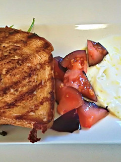 Una foto de Sándwich con fresas