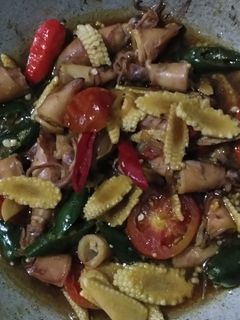 Foto resep Oseng cumi asin