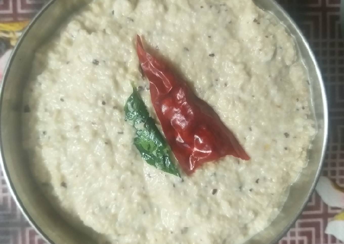 Peanut Coconut chutney