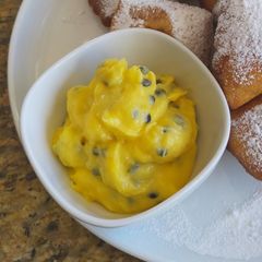 Passionfruit Curd A picture of Passionfruit Curd.