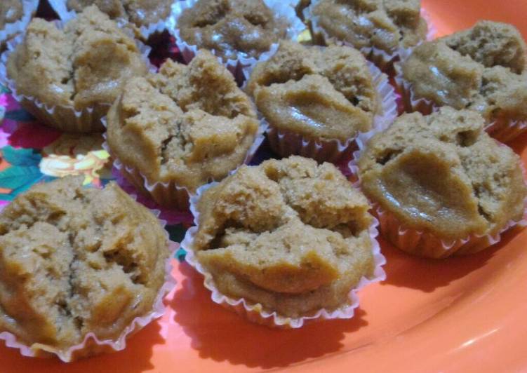 Bolu kukus Gula merah manis mekar